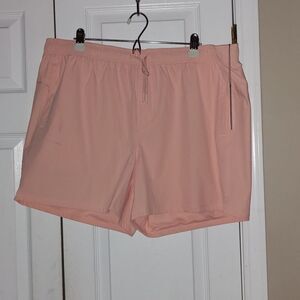 VRST Men's 5" Everyday  Shorts Color Sun Kissed Pink Sz XXL  NWT